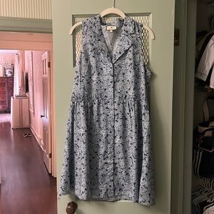 Blue floral Tuckernuck Dress